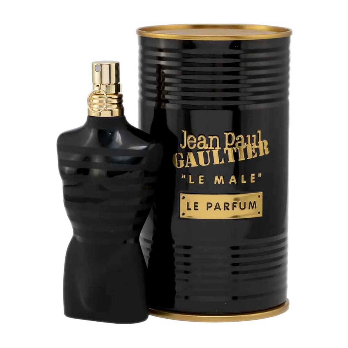 Jean Paul Gaultier Le Male Le Parfum bottle and box