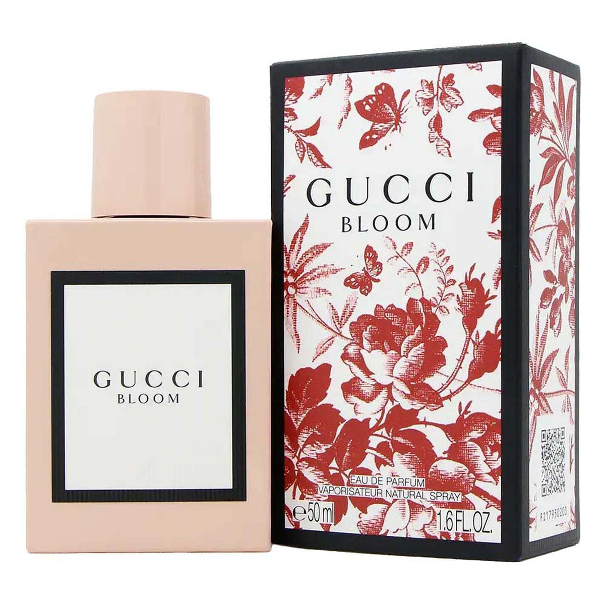 Gucci Bloom bottle and box