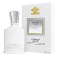 Creed Silver Mountain Water bottle and box