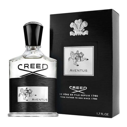 Creed Aventus bottle and box