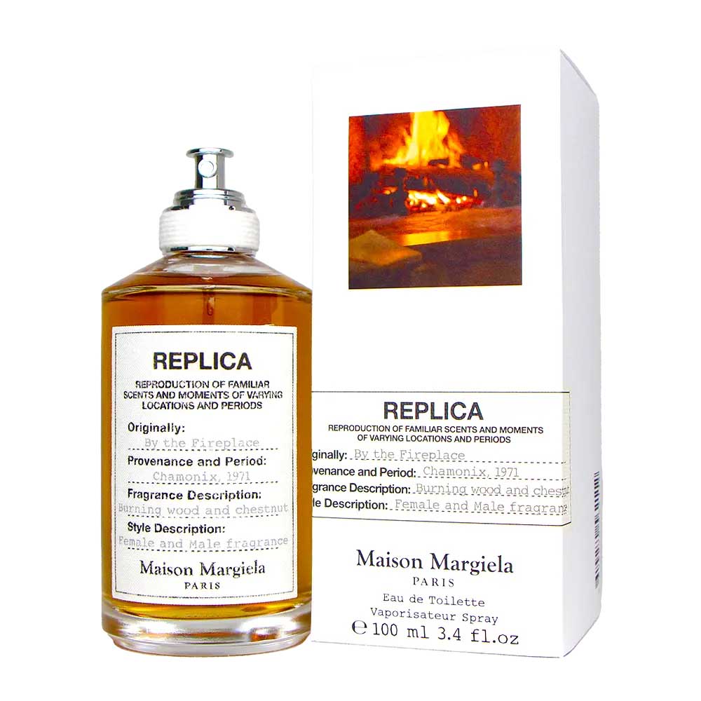 Maison Margiela Replica By the Fireplace bottle and box