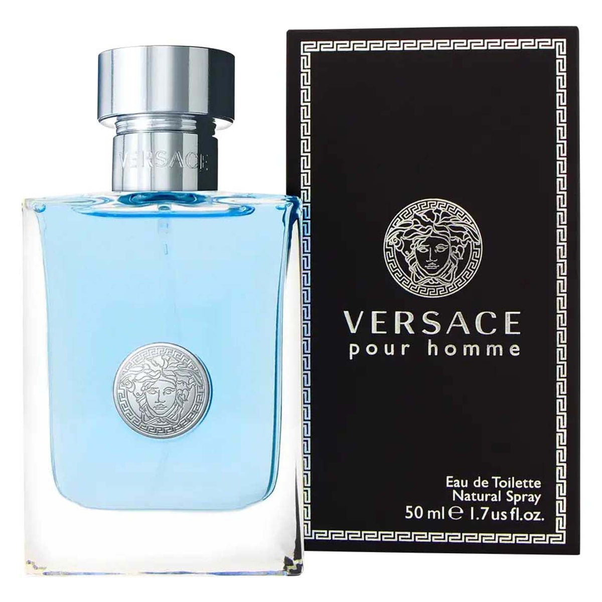 Versace Pour Homme bottle and box