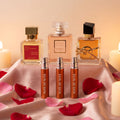 Date Night Set for Her perfume discovery set with three 5 ml travel sprays